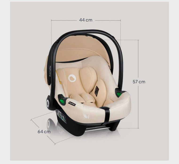 Fotelik Lionelo z bazą ISOFIX