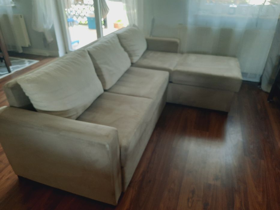 Narożnik z funkcją spania