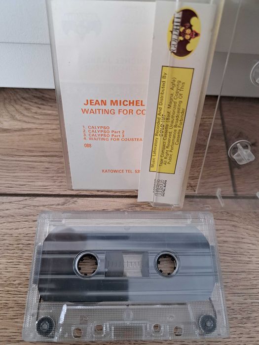 Jean Michel Jarre waiting jor cousteau kaseta magnteofonowa