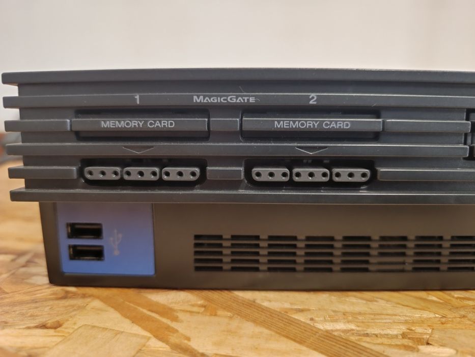 PlayStation 2 a funcionar