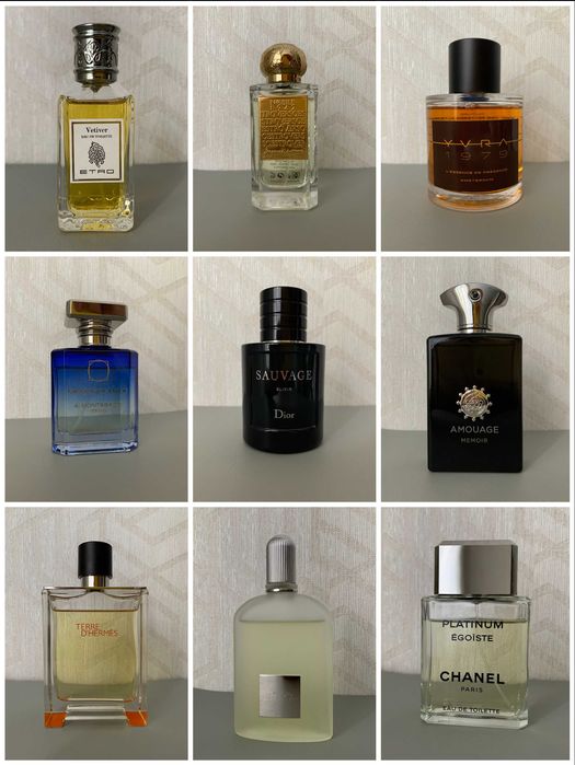 Розпив оригінальної парфумерії з особистої колекції