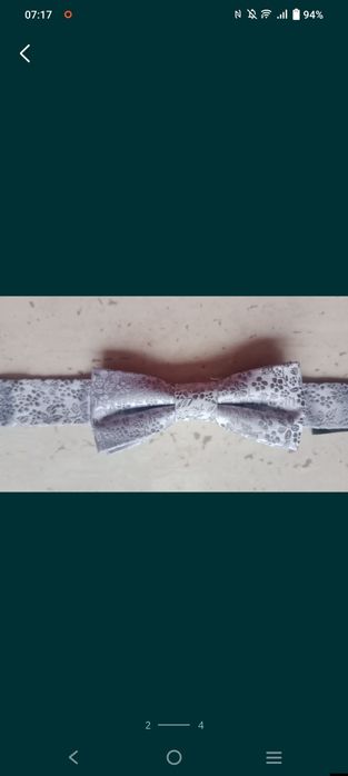 Muszka srebrna dziecięca