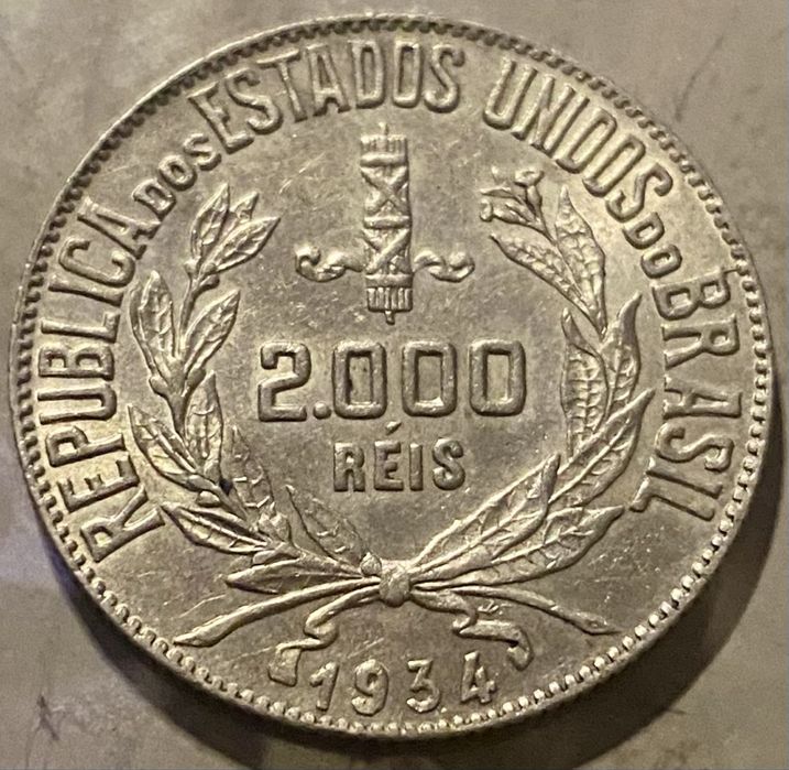 2000 reis 1934 prata