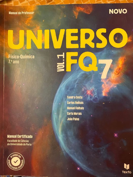 Universo FQ7 - manual do professor