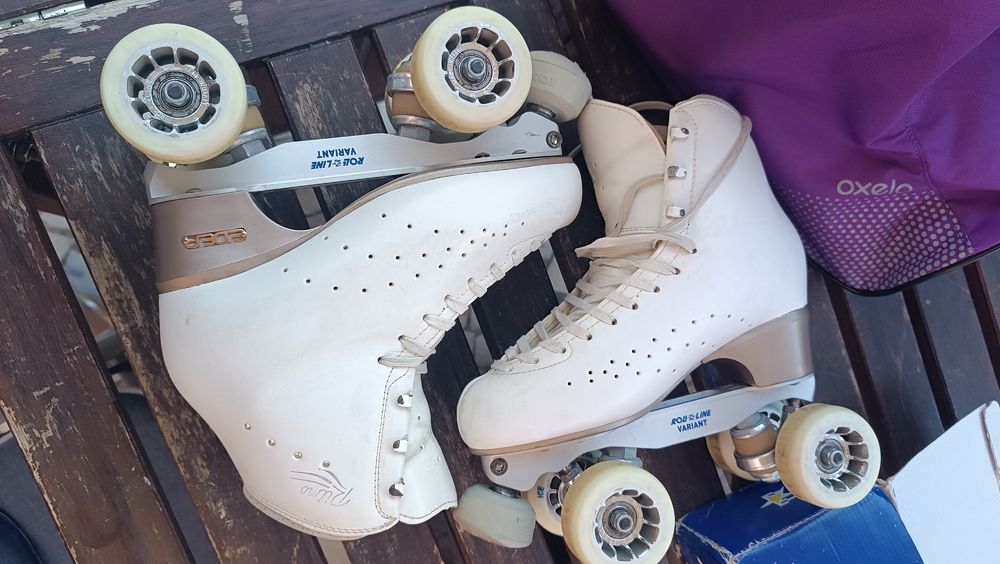 Patins artístico, bota Edea, base Variant 255