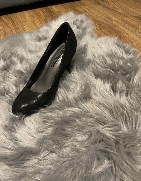 Buty czółenka na slupku