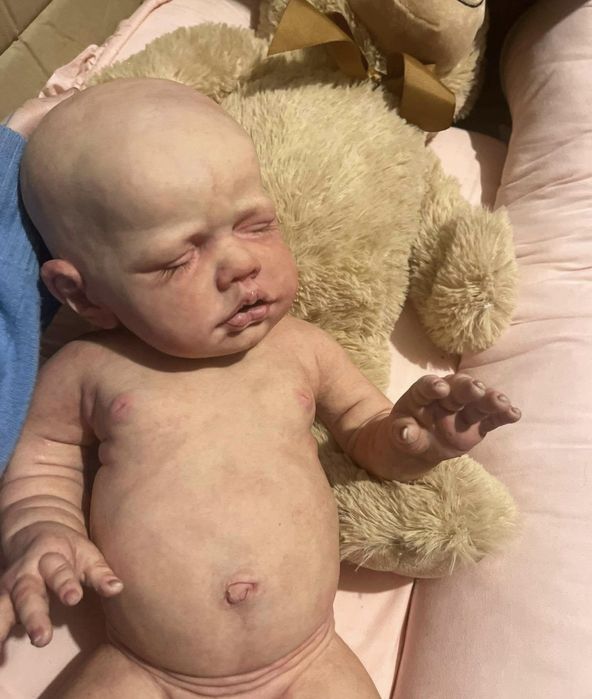 Oryginalna silikonowa lalka reborn kolekcjonerska