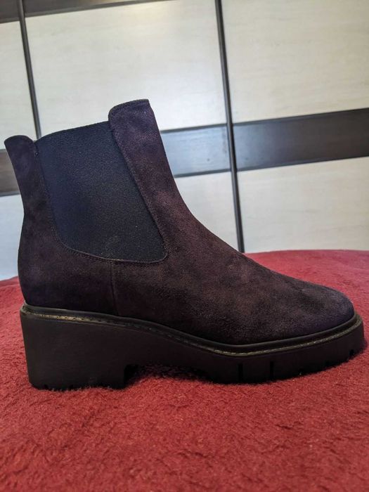 Брендовые женские челси UNISA /р.39/ нат. замша/ оригинал, Испания/