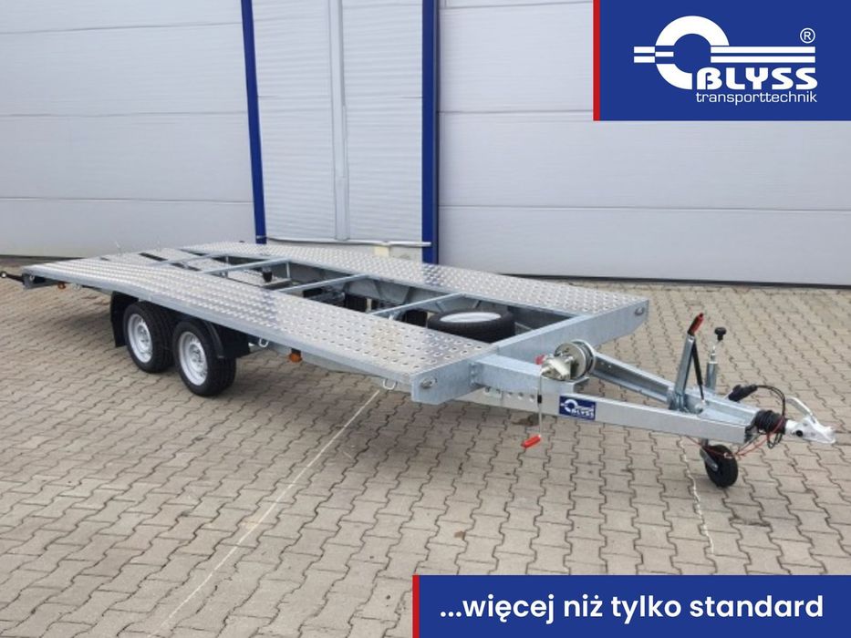 Blyss Laweta Blyss Imperial  Laweta 2 osie, podjazdy, skos z tyłu Fabrycznie nowa 500x200