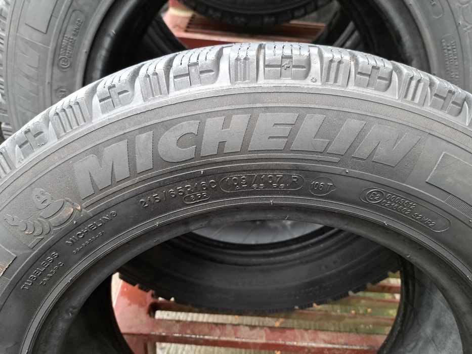 4 Opony zimowe 215/65 R16C Michelin Montaż i wyważanie Gratis!