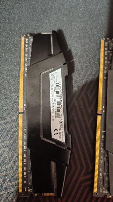 Оперативная память GSKIL RIPJAWS V DDR4/ 2×8 16GB/ 3600/ INTEL XMP 2.0