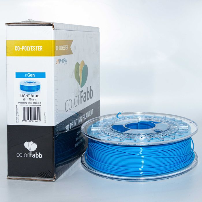 Filamento 3D NGEN LIGHT BLUE 1,75mm /750g
