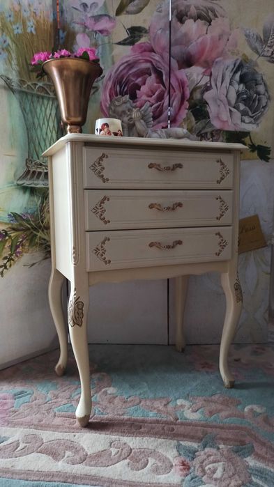Komódka ludwikowska ,shabby chic, stara,retro,