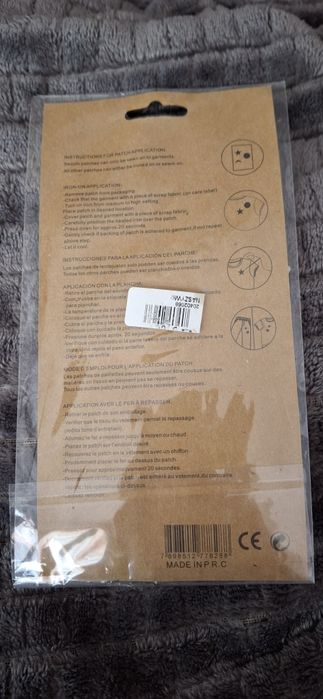 Naszywki zestaw 4 sztuki