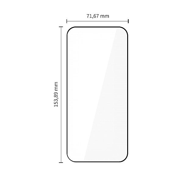 Szkło Hartowane Tech-Protect Glass Fit+ 2-Pack Xiaomi Poco F8 Pro Blac