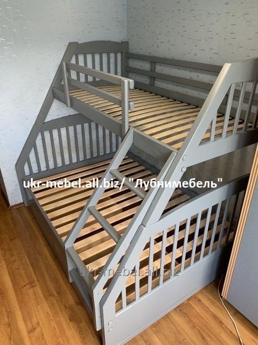 Ліжко двоярусне,виробник ,двухъярусная деревянная кровать Каспер