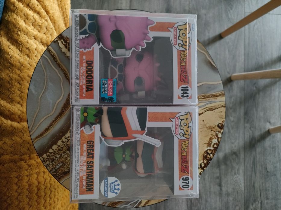 Greta saiyaman i Dodoria dragon ball funko pop