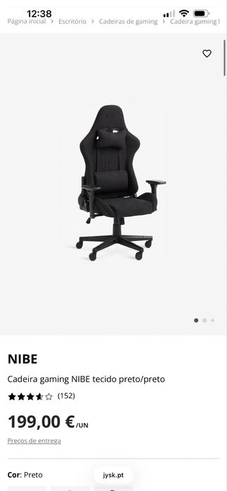 Vendo cadeiras gaming