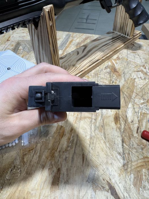 AK47 іграшковий автомат з лазером на пульках 87см