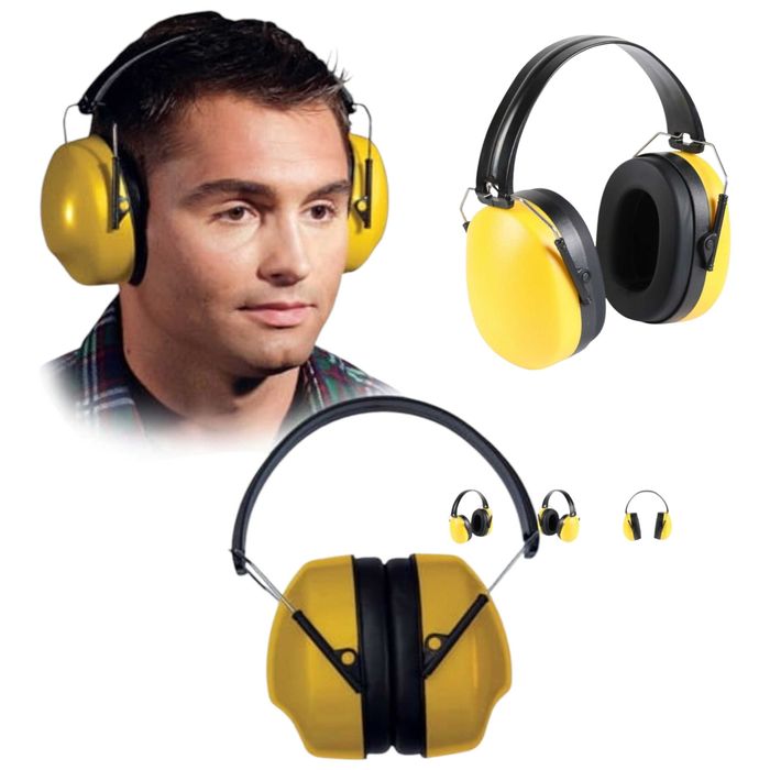 Słuchawki NAUSZNIKI Ochronne Ochrona SŁUCHU PRZECIWHAŁAS. BHP Atest.