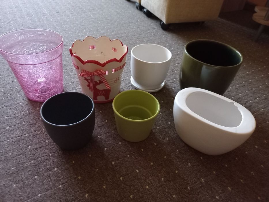 Doniczki/otoczki + gratis