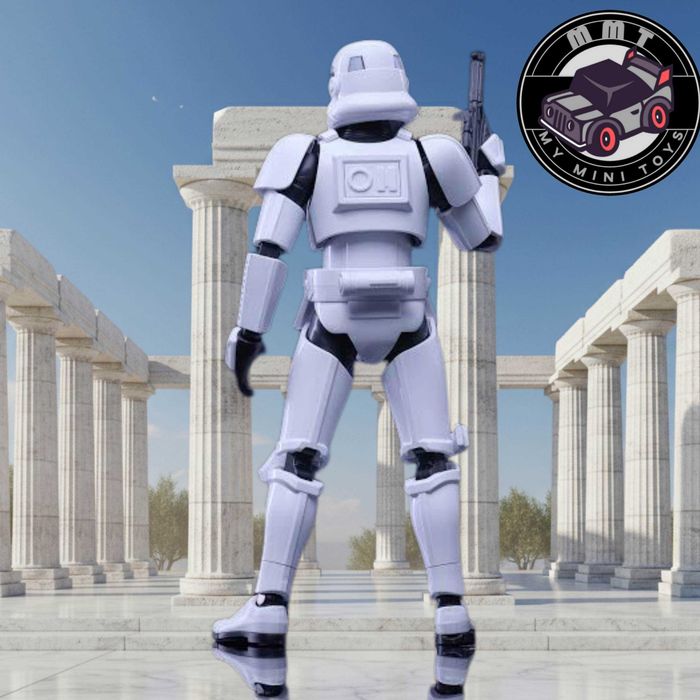 Figura Star Wars Stormtrooper Blokeers Champion Class para montar