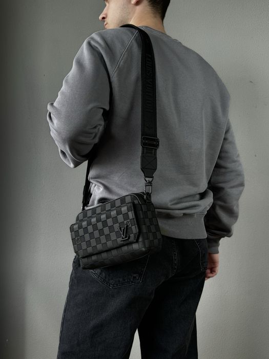 Чоловіча сумка Louis Vuitton мужская сумка клатч барсетка мессенджер