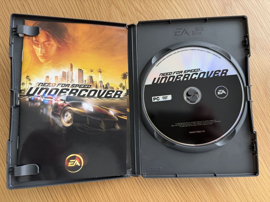 Need for Speed Undercover Pc dvd PL bdb stan