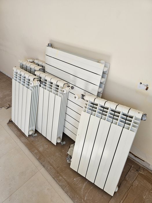 Caldeira gás natural Roca + 8 radiadores