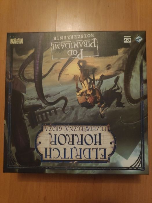 Eldritch horror+ pod piramidami + 2 małe dodatki