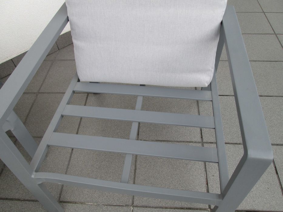 Komplet mebli ogrodowych  -ALUMINIUM