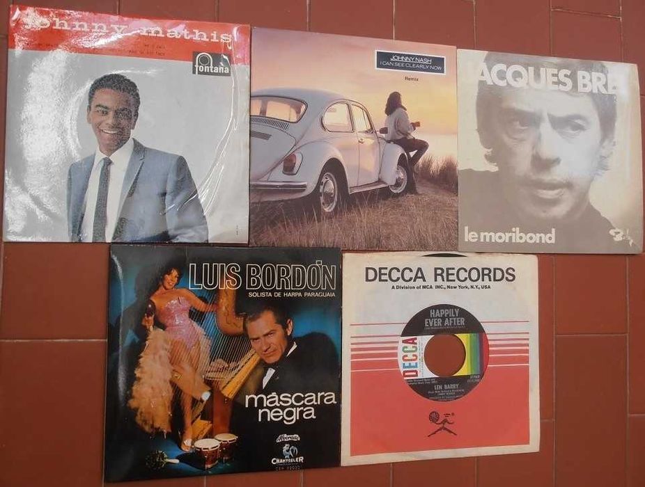 25 Singles - Antigos - Muito Bom Estado - Baixo Preço