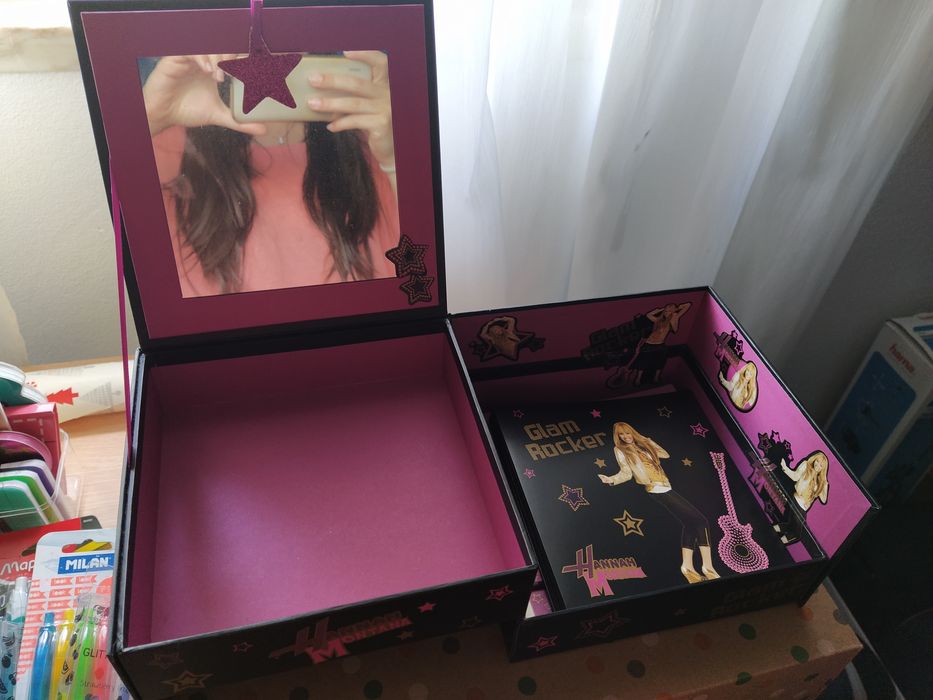 HM Hannah Montana porta joias / caixa