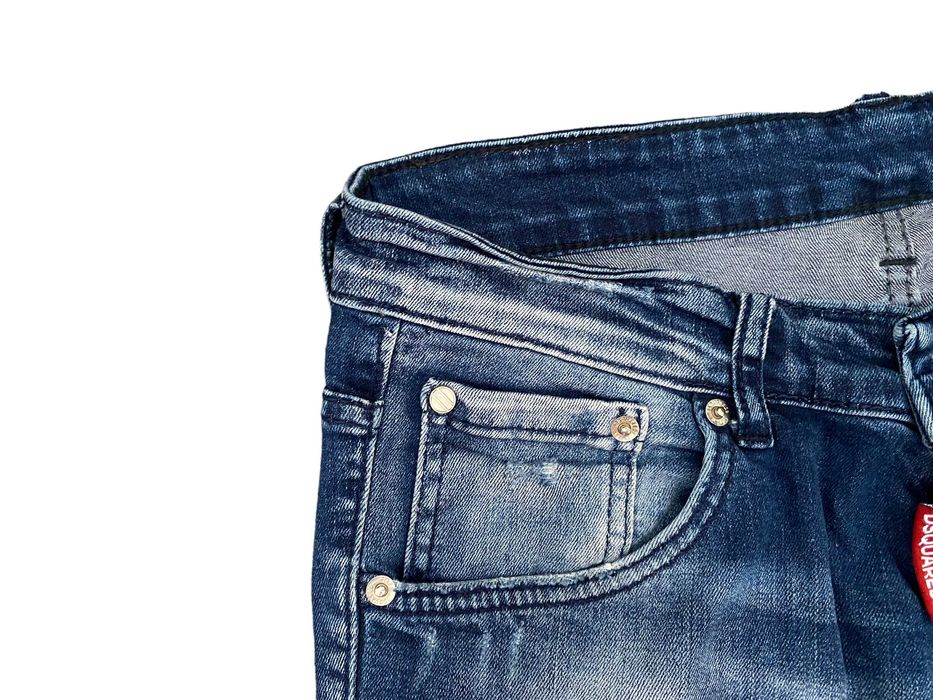 Dsquared2 paintsplattered slim fit jeans, rozmiar 32