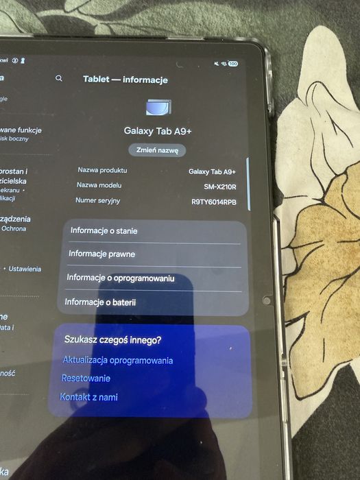 Sprzedam tablet Marki samsung Galaxy TAB 9+