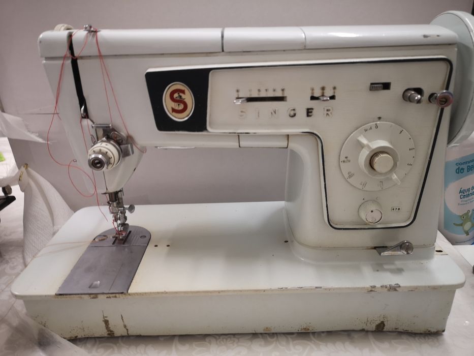 Lote 9 máquinas de costura