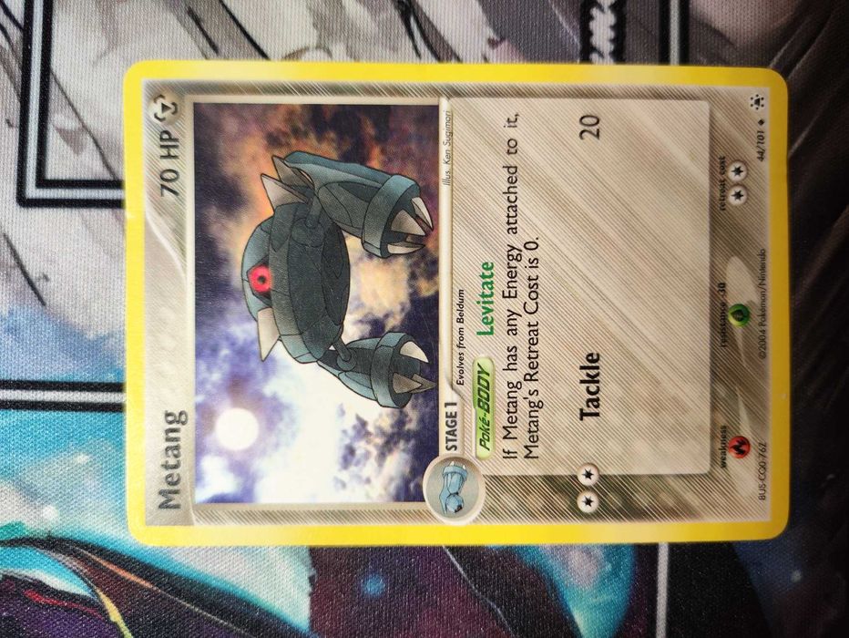 Carta Pokemon Metang, Dois Beldum e Duas metal energy