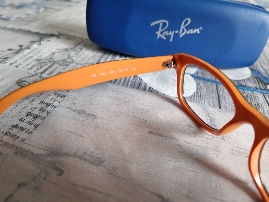 Jak nowe oprawki dziecięce Ray Ban Ray ban korekcyjne z etui junior