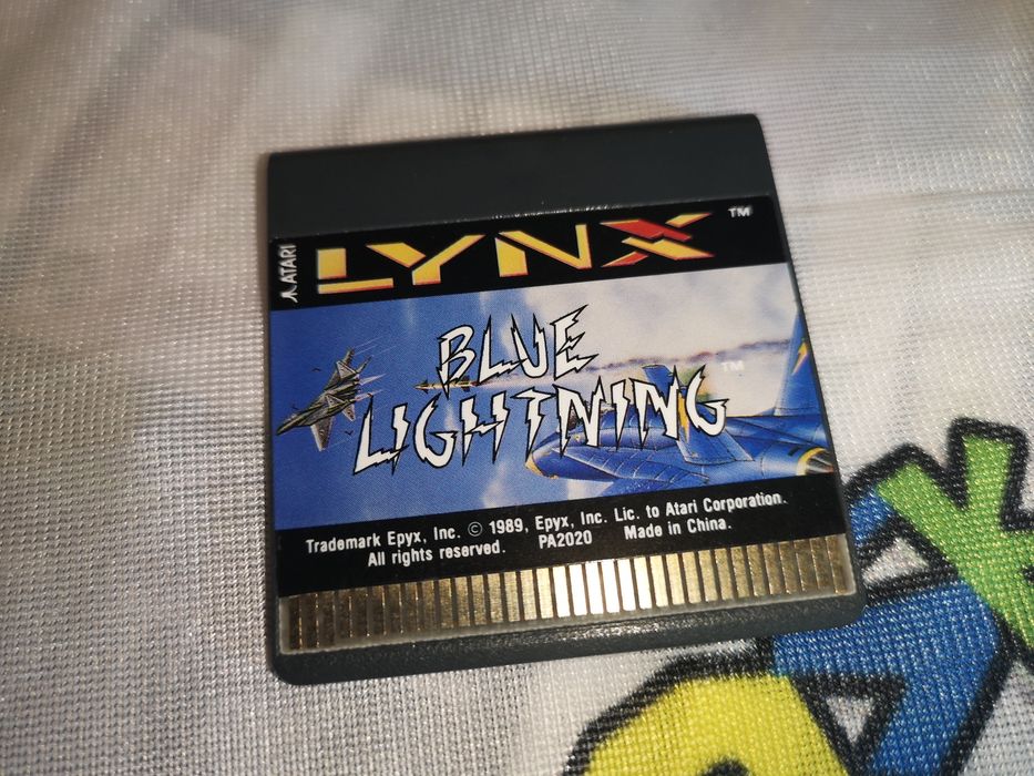 Blue Lighting ATARI LYNX gra + instrukcja RETRO sklep Ursus