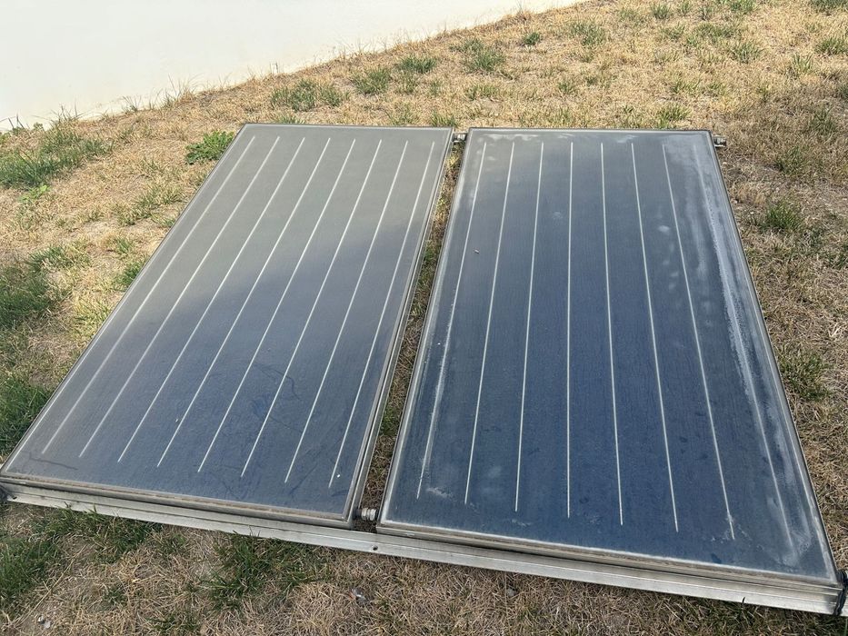 Painéis solares térmicos