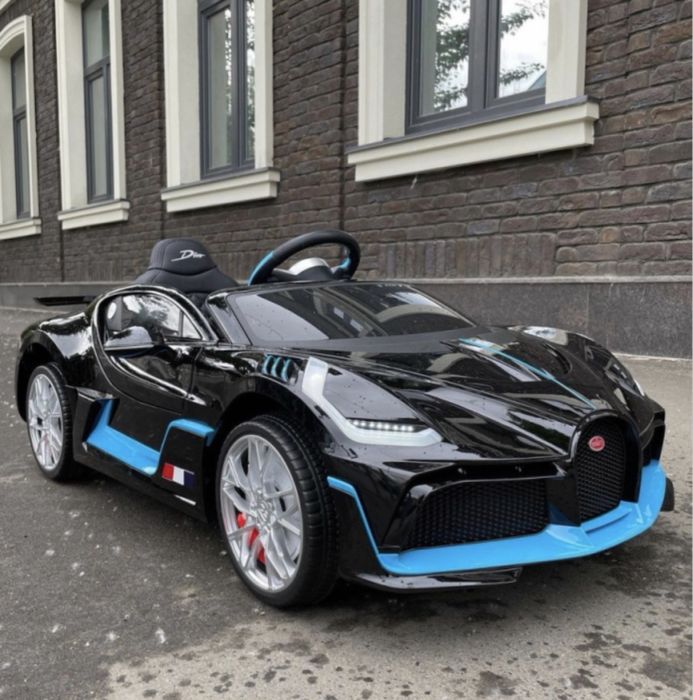 Bugatti Divo Autko na akumulator dla dzieci Biały + Pilot + EVA + Wolny Start + LED MP3