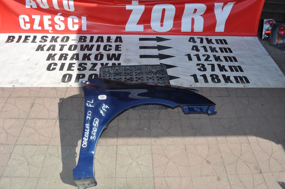 toyota corolla E12 HB błotnik kolor 8P4 nr 30050 WYSYŁKA