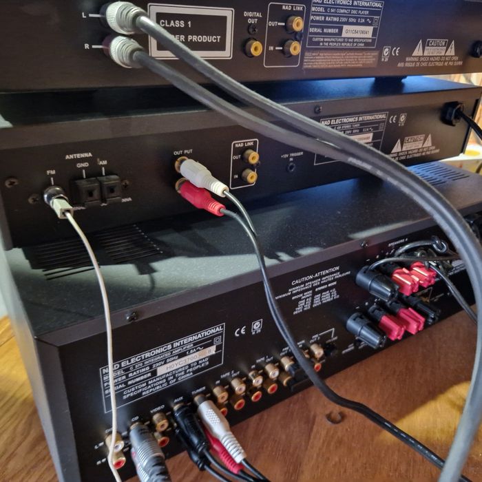 Zestaw stereo NAD C370 C541  C420