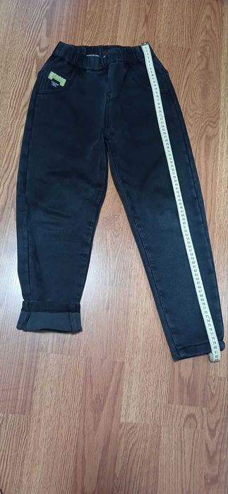 Зимові  теплі джинси MOM на флісі