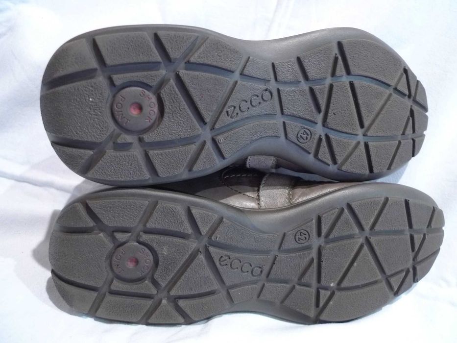 ECCO  r.42/27,5cm Półbuty skórzane wsuwane mokasyny buty