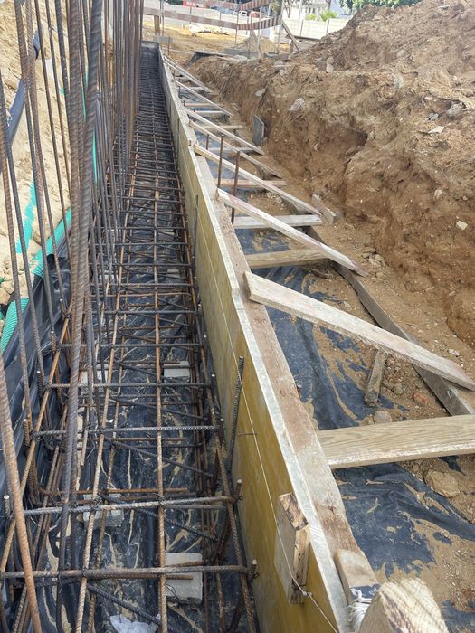 Cofragem, concreto Armado