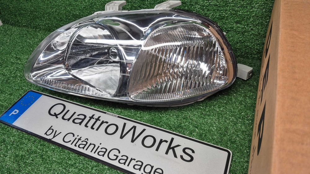 HONDA CIVIC VI 06.95-10.01 - ÓTICA/FAROL ESQUERDA DEPO NOVO EMBALADO