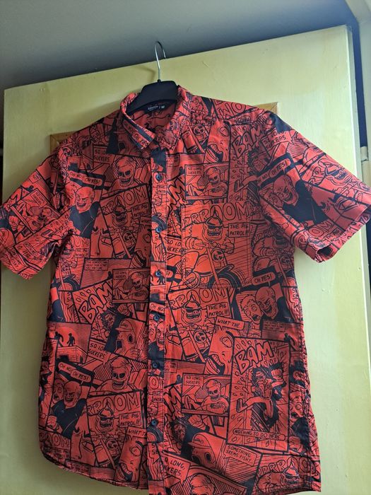 Koszula męska/młodzieżowa Cropp M Regular fit krótki rękaw komiks