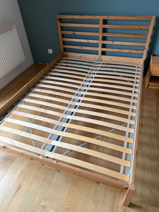 Rama łóżka Ikea Tarva 140x200 cm, sosna + stelaż