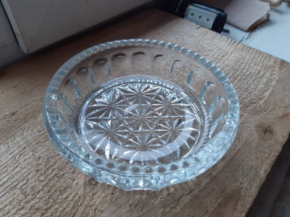 Хрустальная салатница (конфетница) (времен ссср)